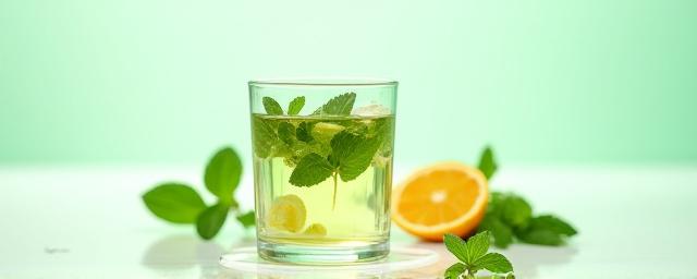 Oasis Mint Breeze refreshing herbal wellness tea